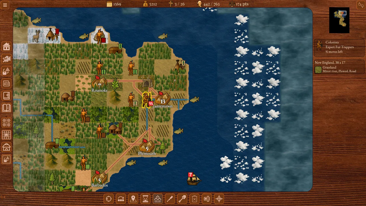 1492 - Colonization of the New World — in-game combat