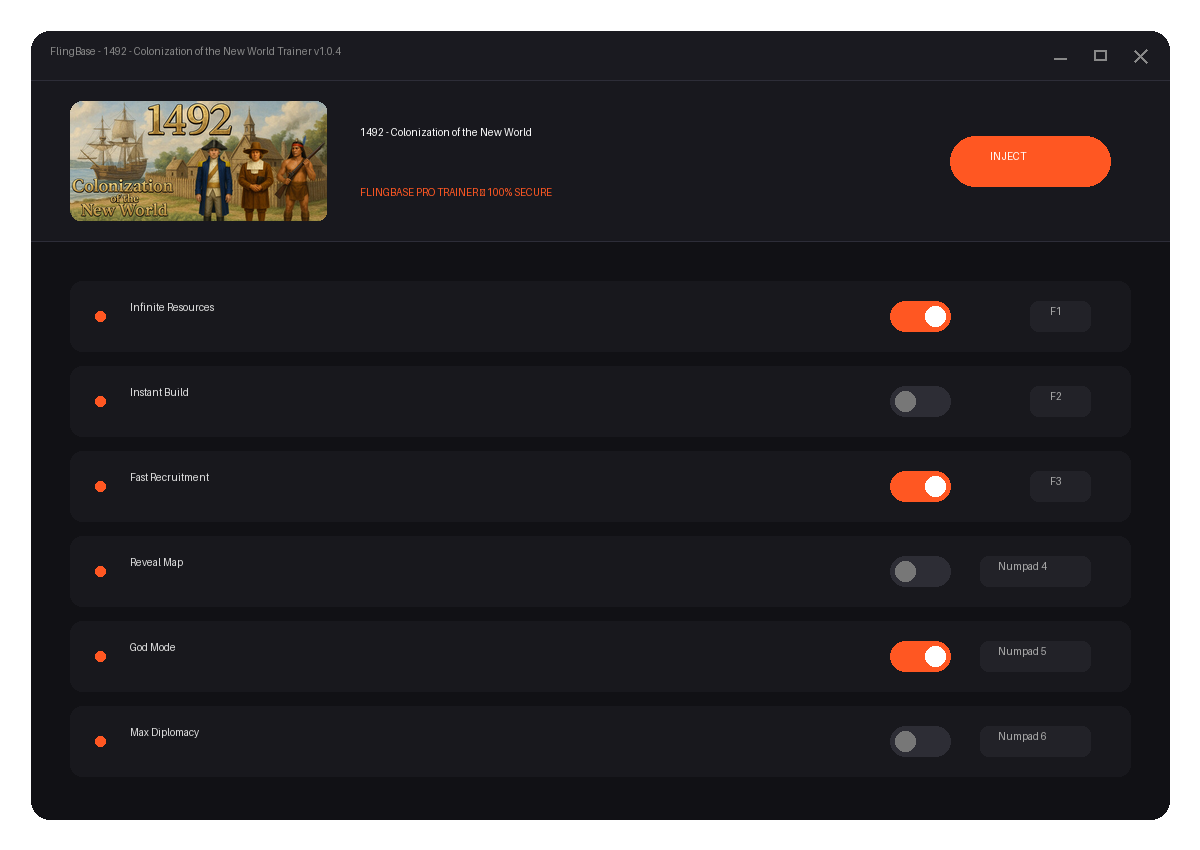 1492 - Colonization of the New World — exploration snapshot