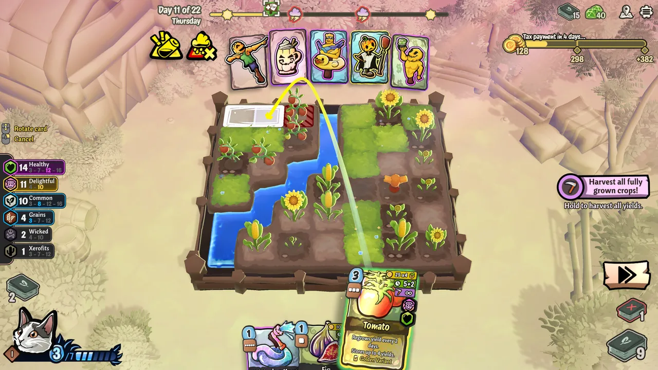 Cropdeck — gameplay showcase