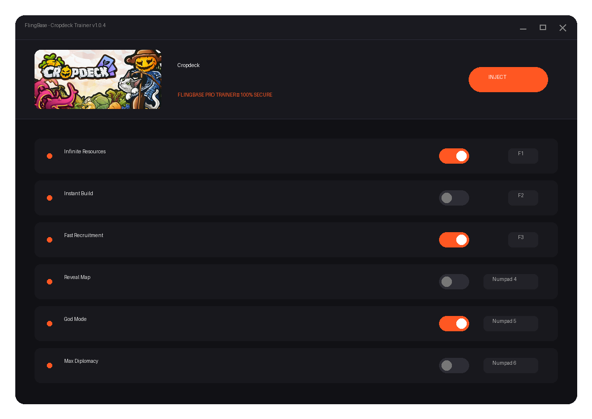 Cropdeck — exploration snapshot