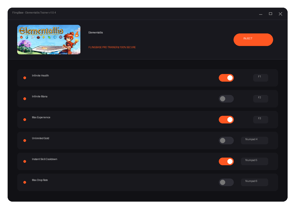 Elementallis — in-game combat