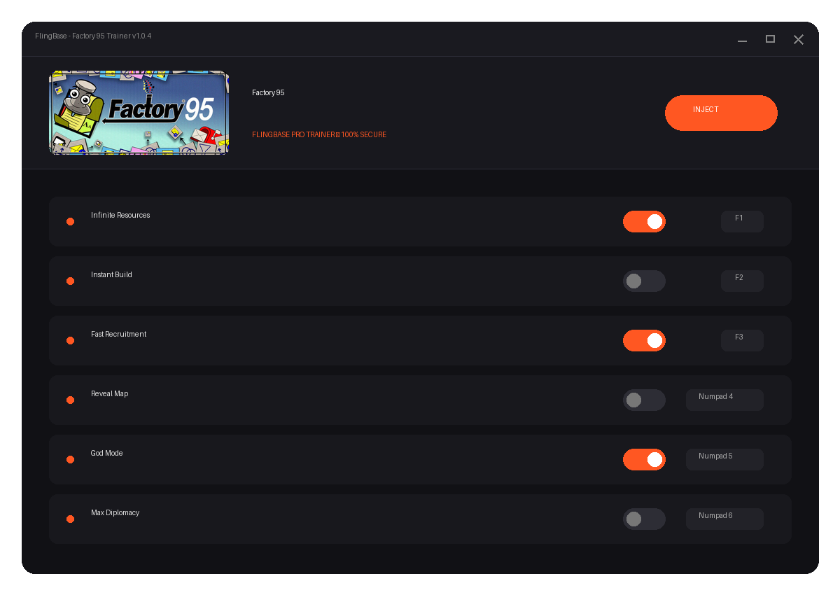 Factory 95 — gameplay showcase