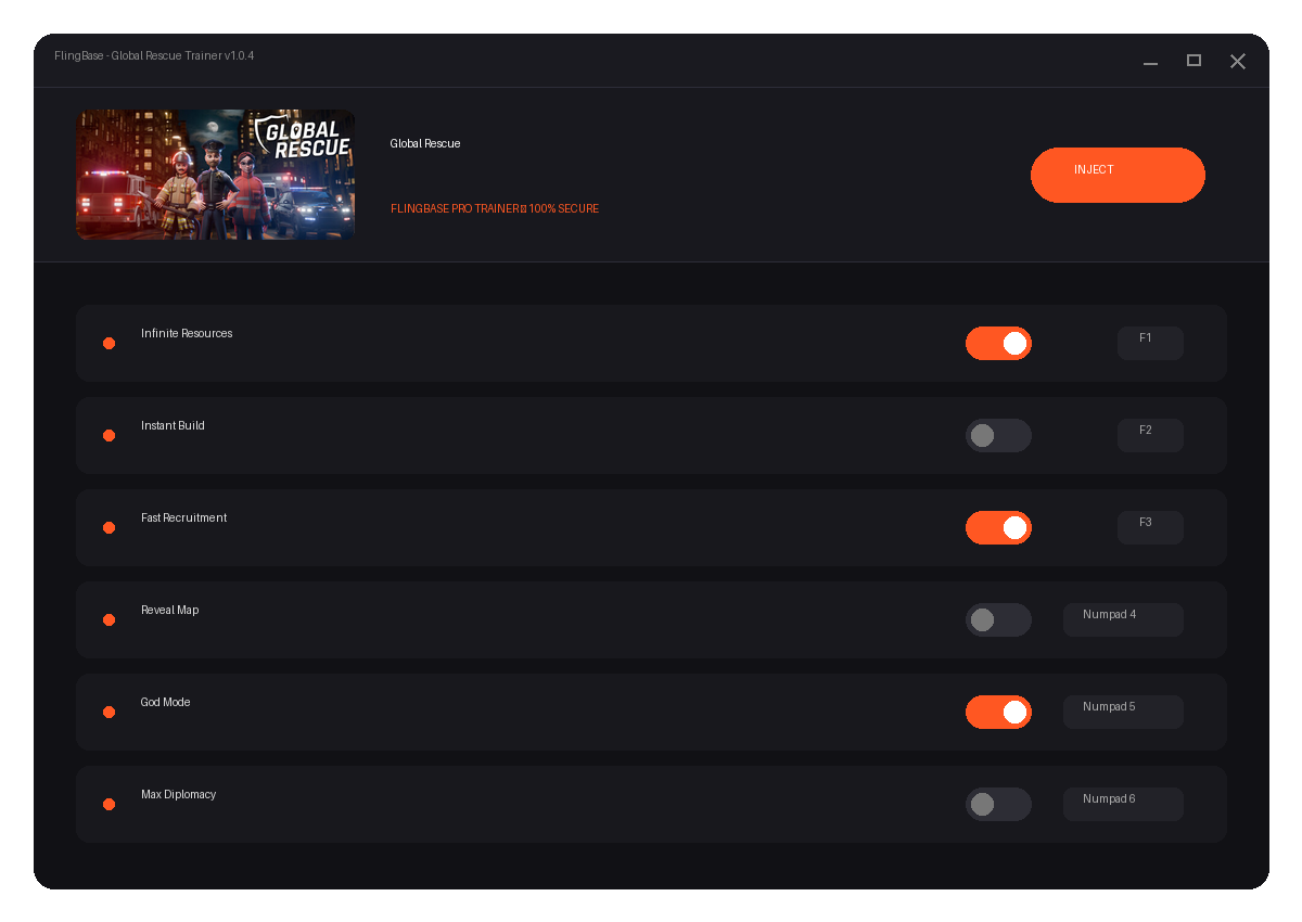 Global Rescue — exploration snapshot
