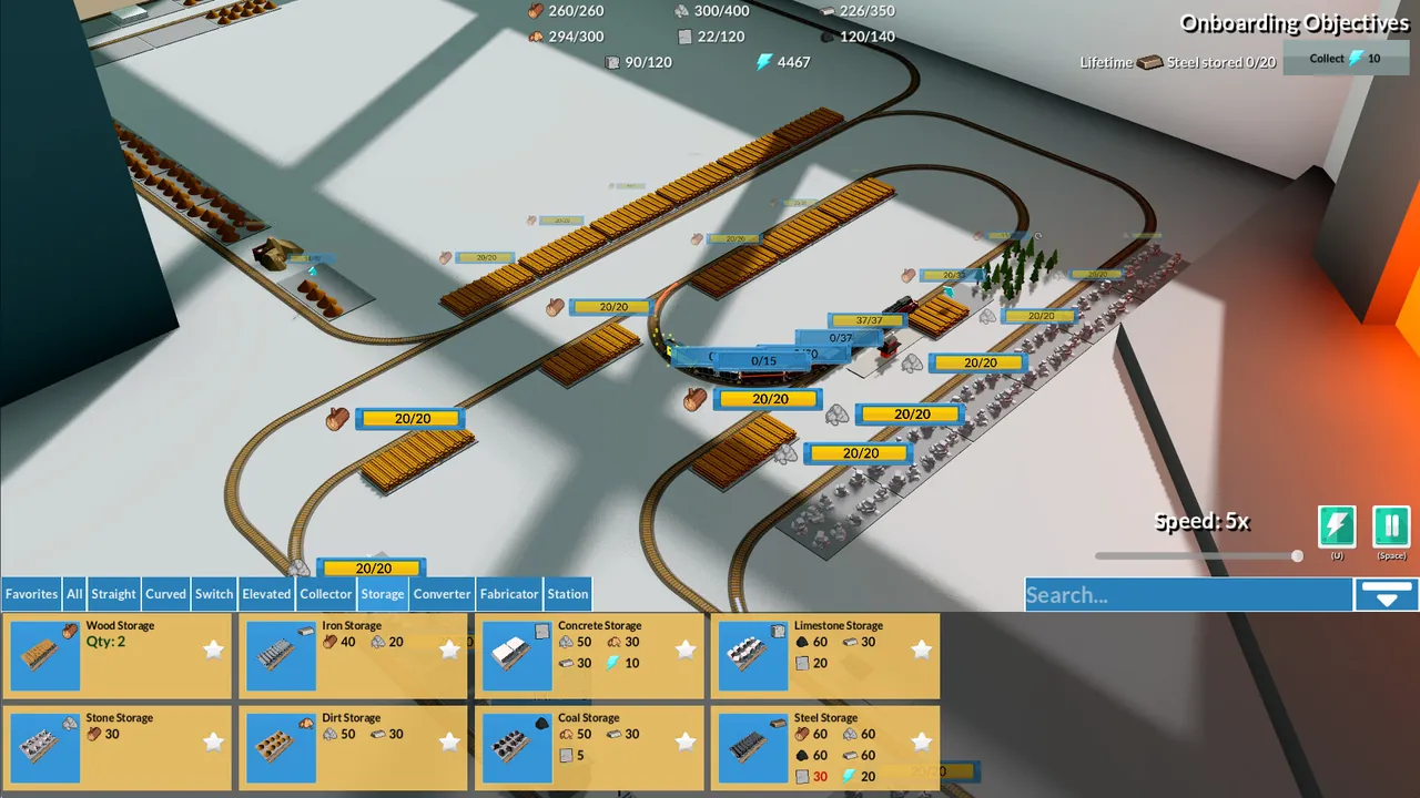 Lazy Train Game — in-game combat