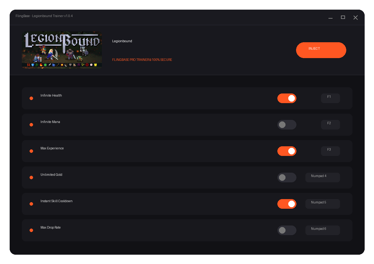 Legionbound — exploration snapshot