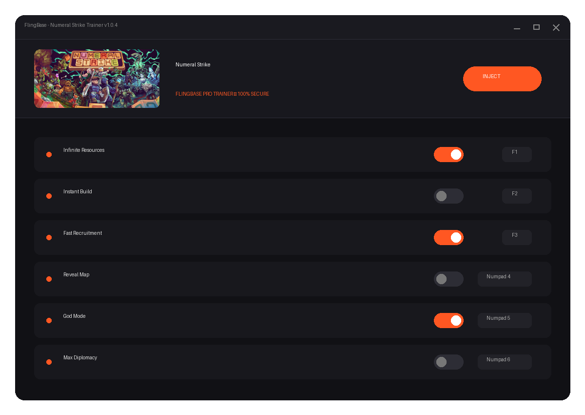 Numeral Strike — exploration snapshot
