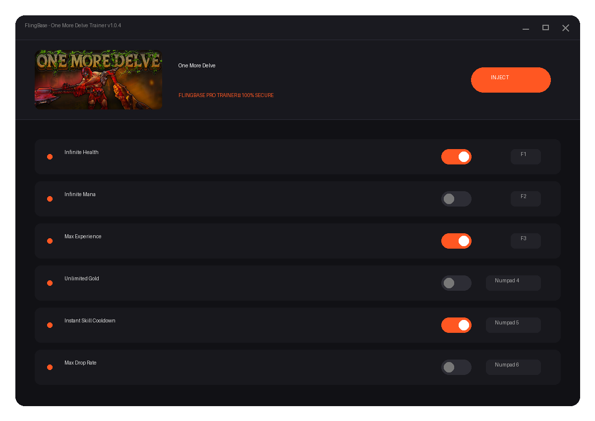 One More Delve — environment preview