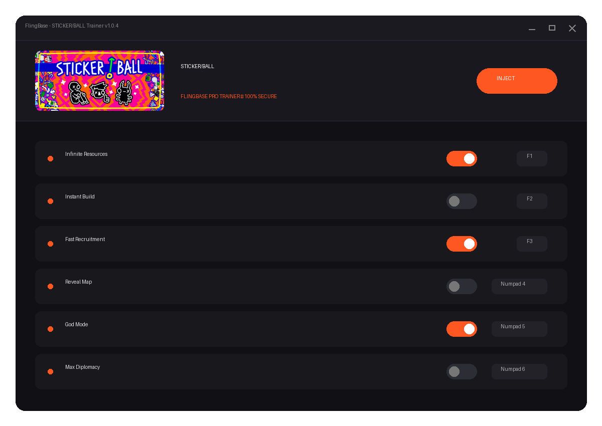 STICKER/BALL — environment preview
