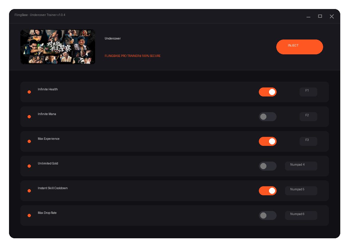 Undercover — exploration snapshot