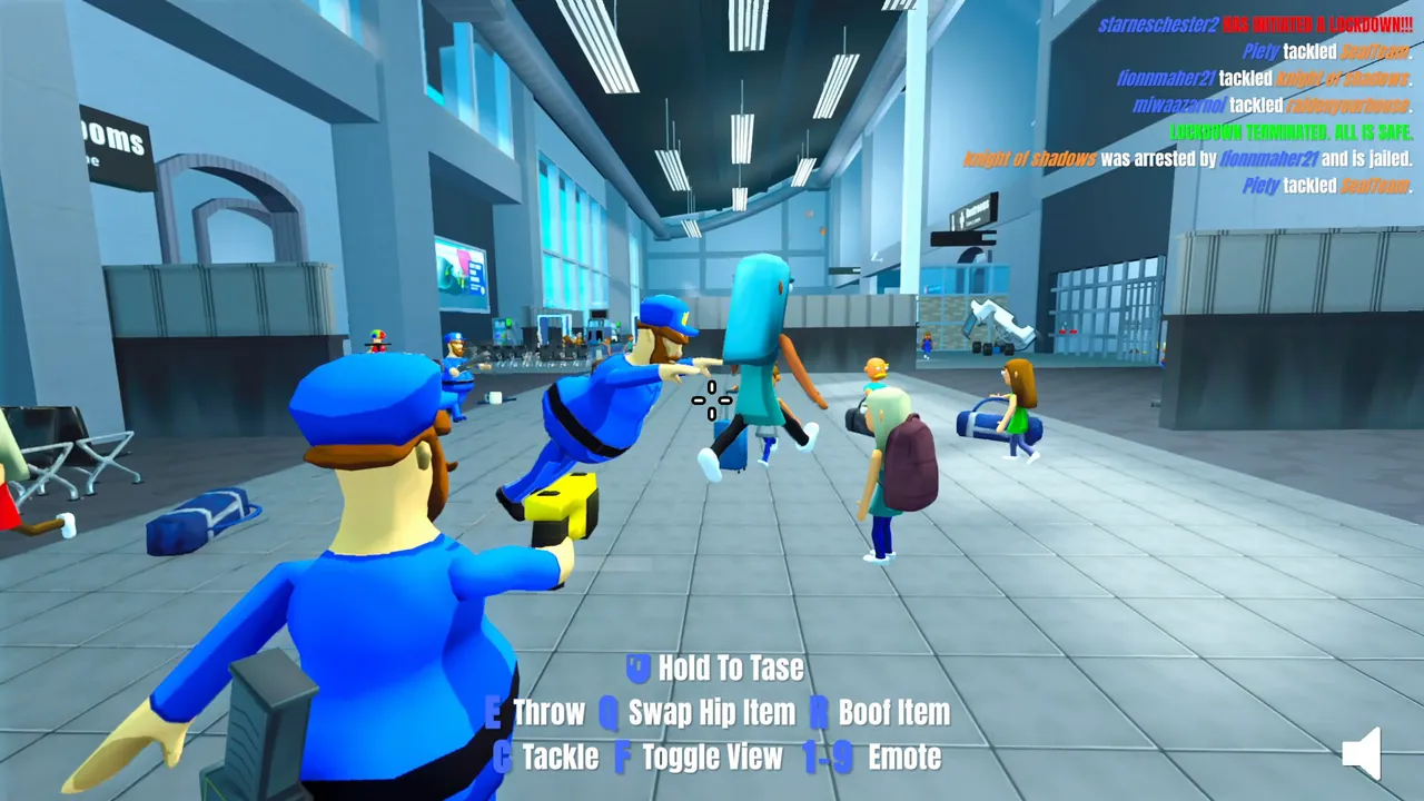 Airport Security Sucks! — exploration snapshot