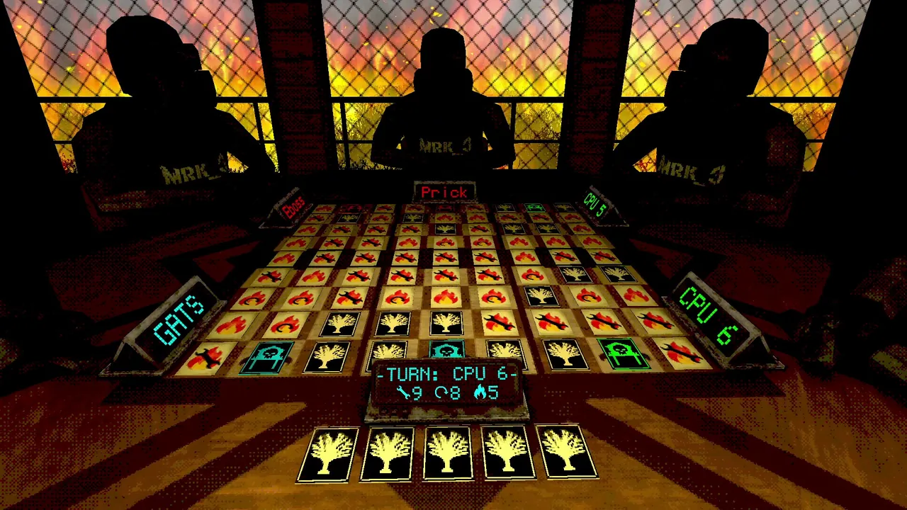 ARSONATE — in-game combat