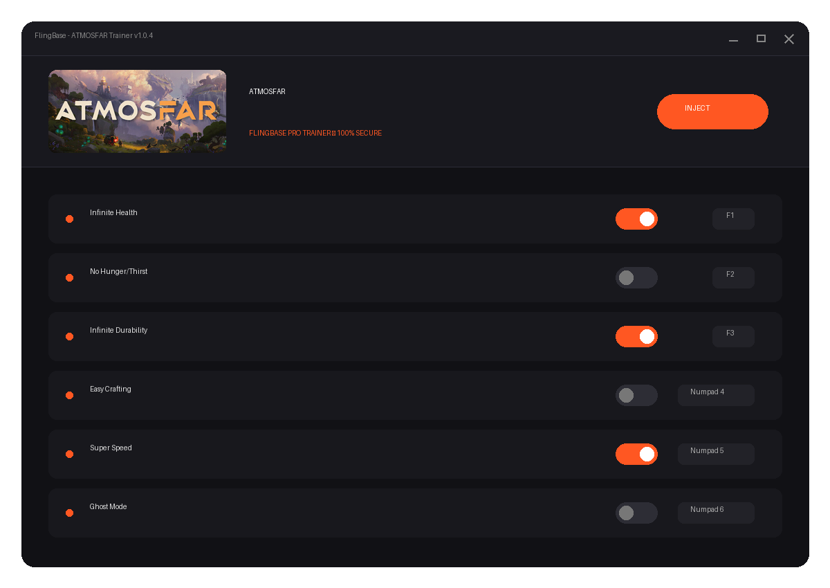 ATMOSFAR — environment preview