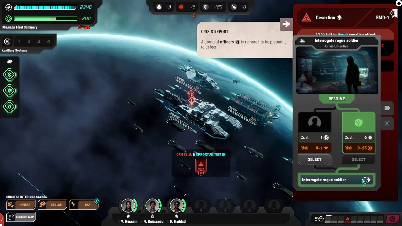 Battlestar Galactica: Scattered Hopes — gameplay showcase
