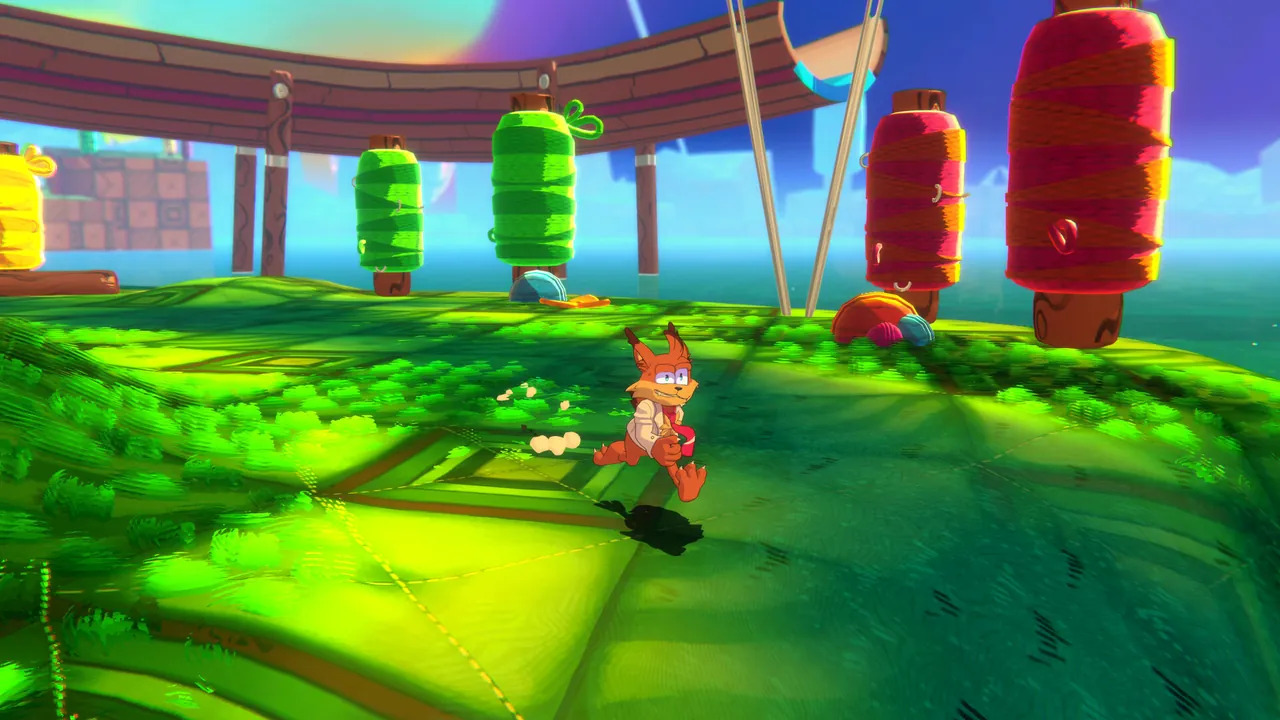 Bubsy 4D — story scene