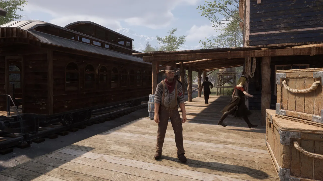 Frontier Legends — story scene