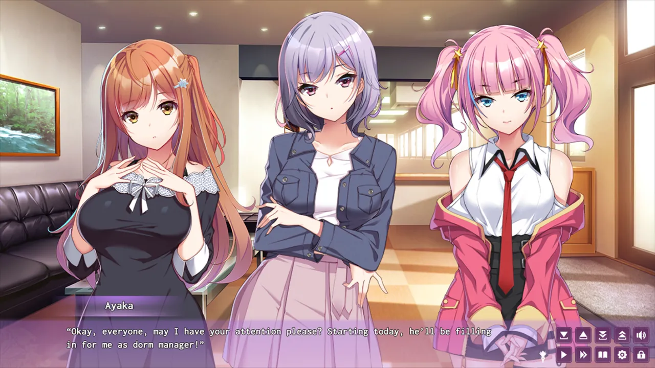 Girls' Dorm -Managing an all-girls' dormitory- — in-game combat