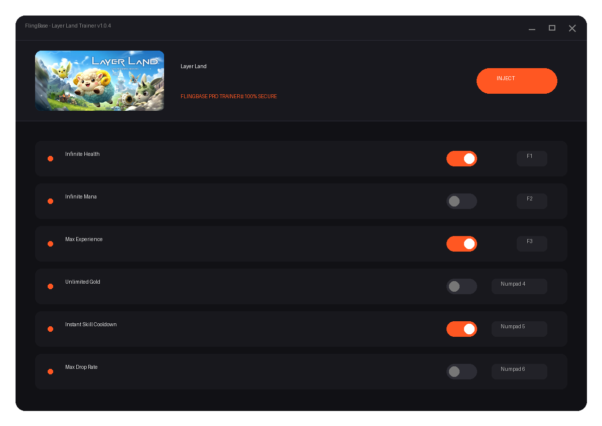 Layer Land — environment preview