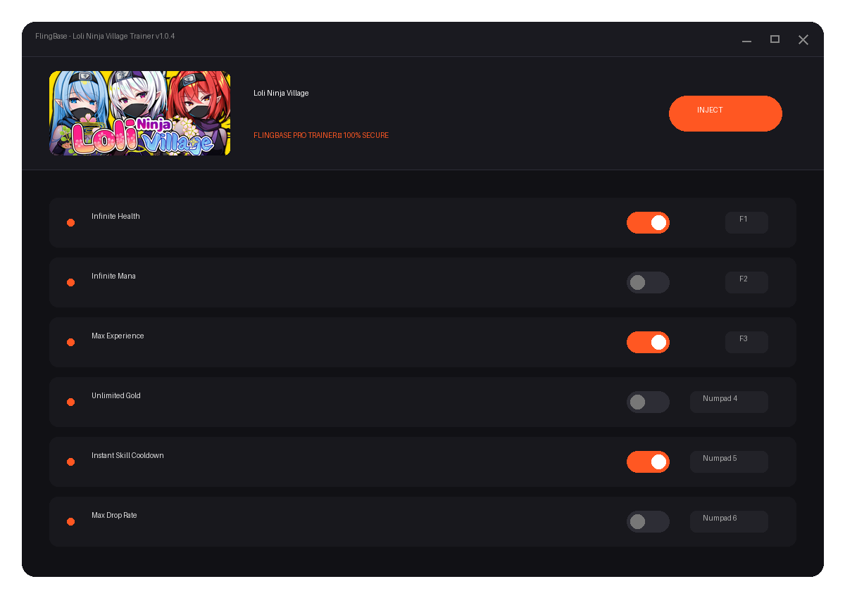 Loli Ninja Village — in-game combat