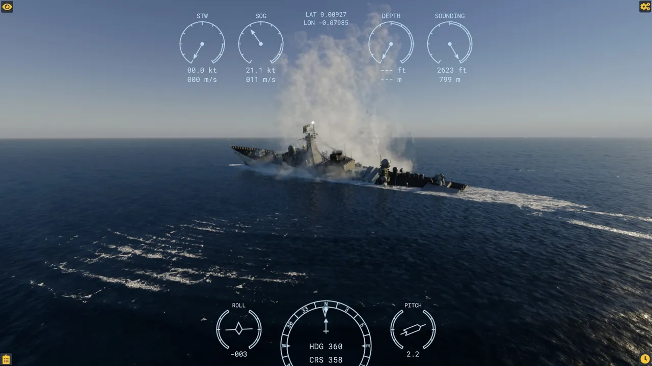 Modern Naval Warfare — exploration snapshot