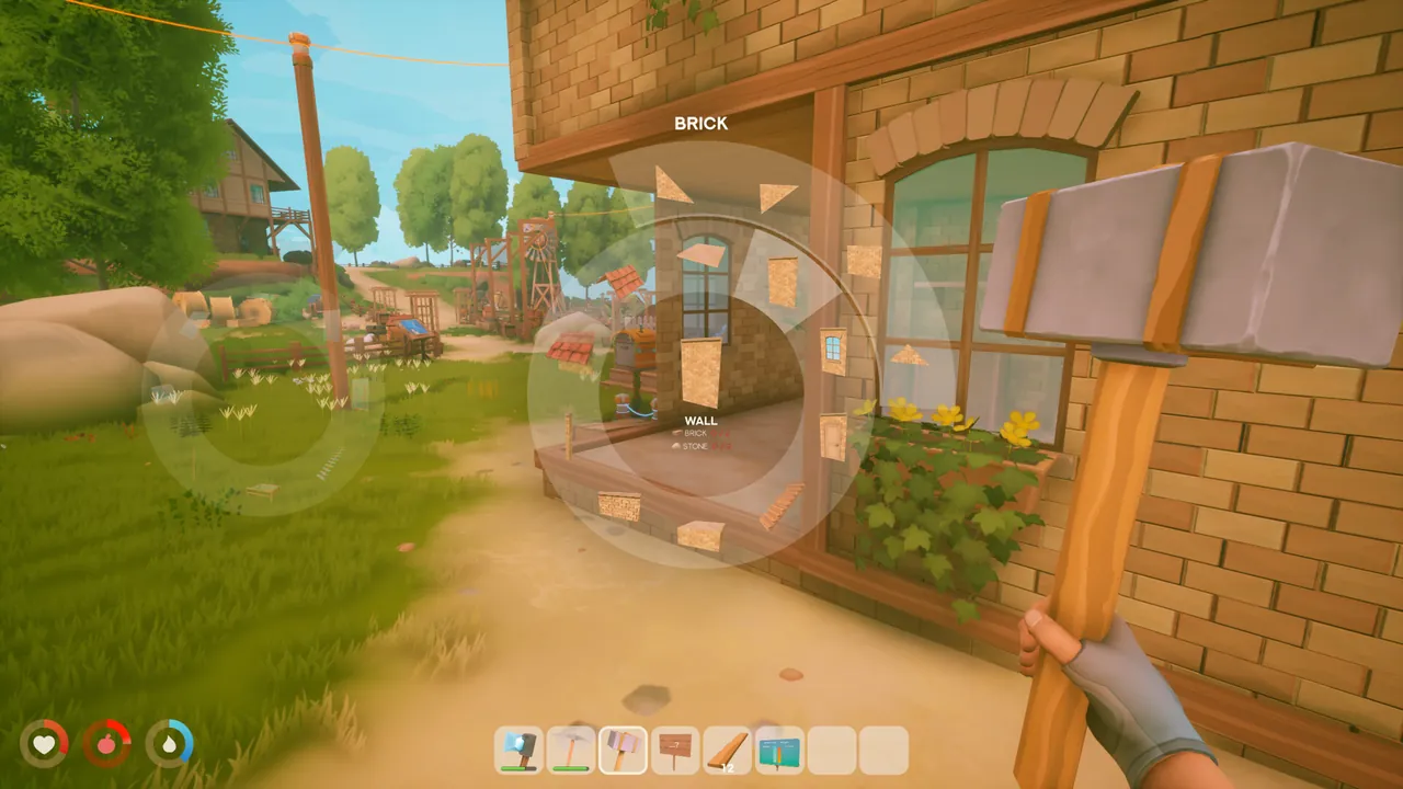 Solarpunk — in-game combat