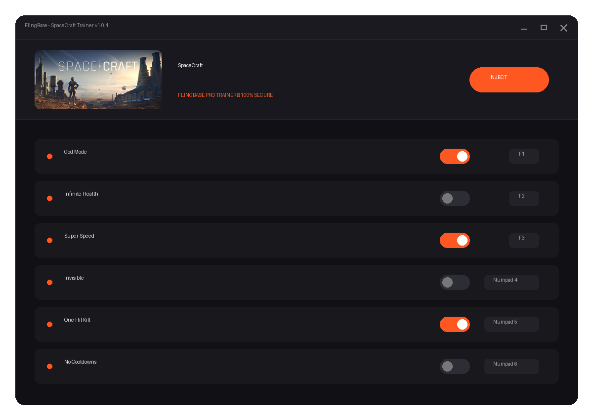 SpaceCraft — environment preview