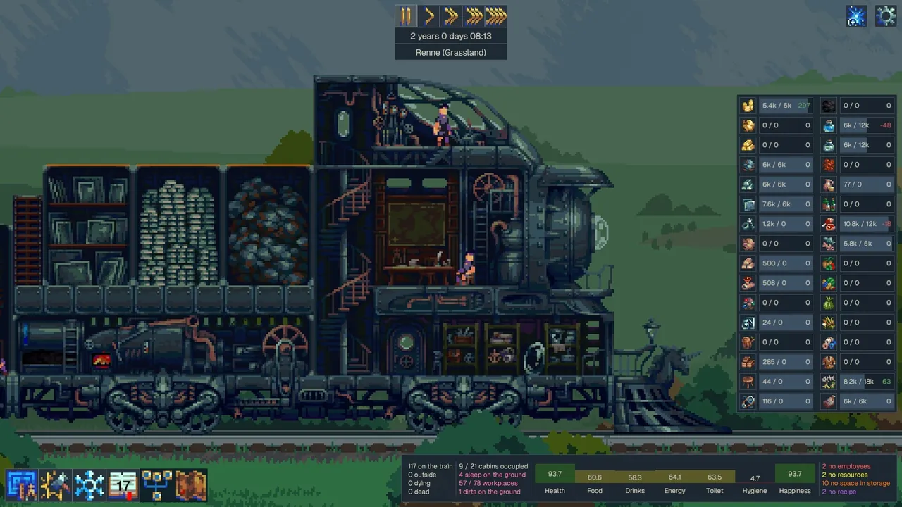 Steel Artery: Train City Builder — environment preview
