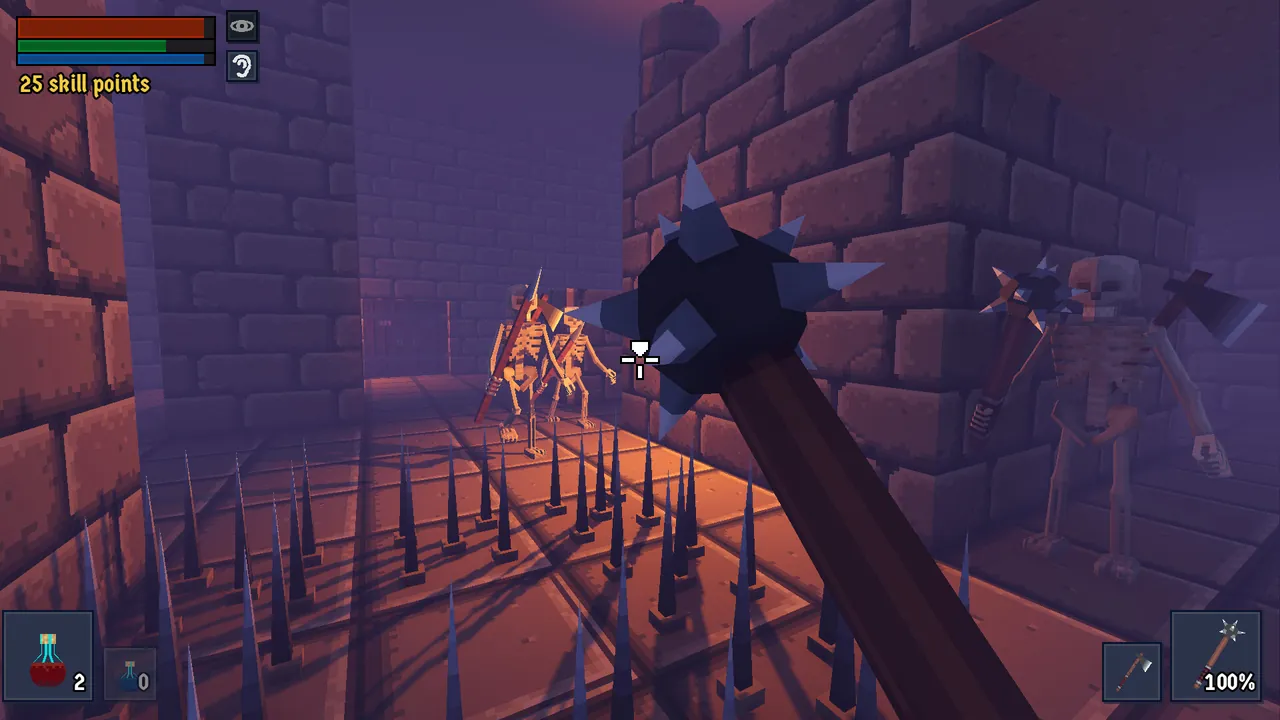The Adventures of Sir Kicksalot — story scene