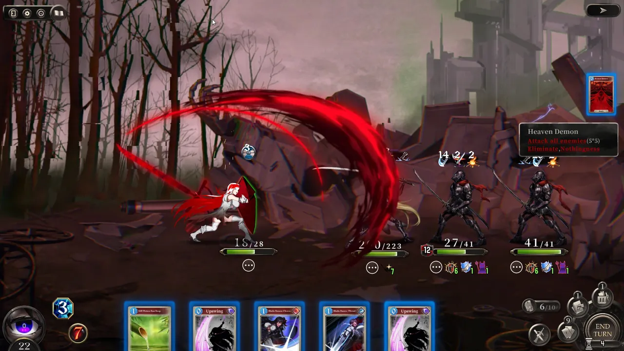 Voice of Belldona — in-game combat
