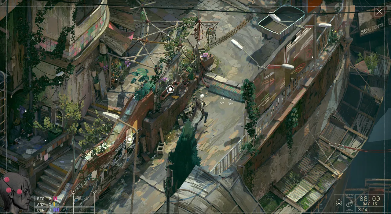 ZERO PARADES: For Dead Spies — story scene