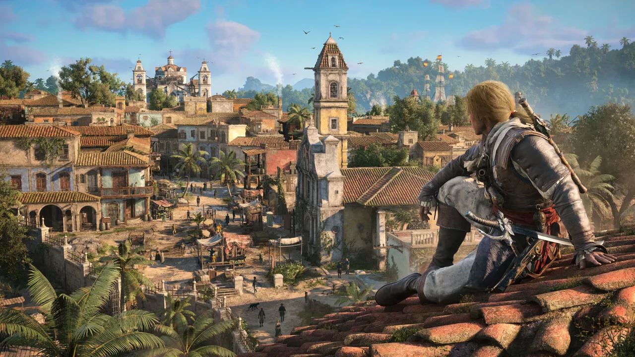 Assassin's Creed Black Flag Resynced — in-game combat