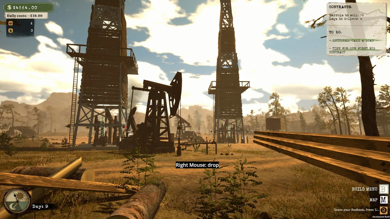 Black Gold: Oil Drilling Simulator — exploration snapshot
