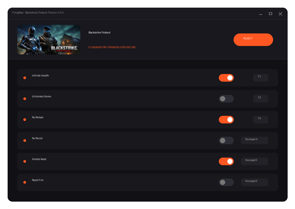 Blackstrike Protocol — environment preview