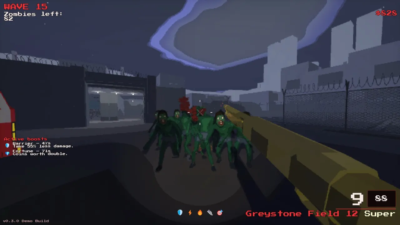 BRUMLEY — in-game combat