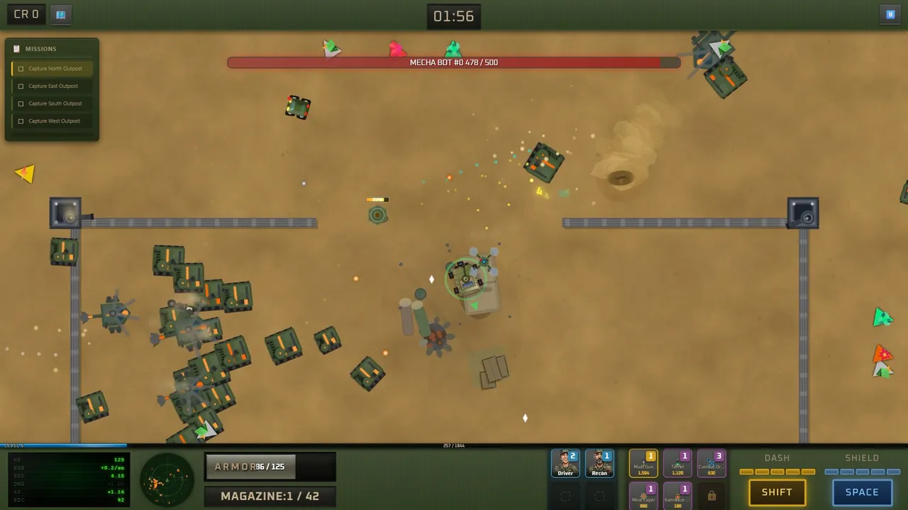 Bulletreign: Survivors — gameplay showcase