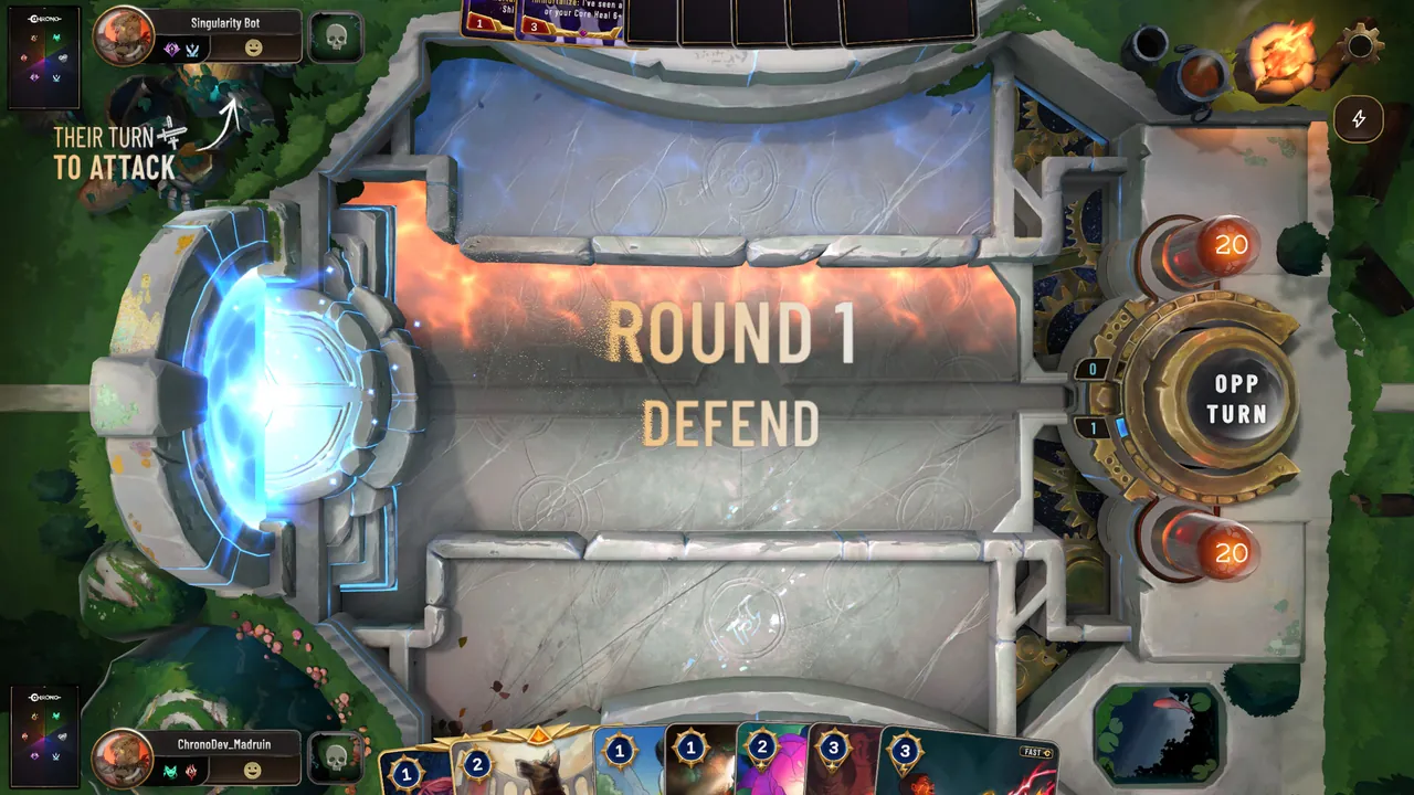 Chrono CCG — story scene