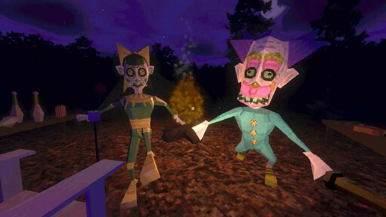 Clown Camp — environment preview