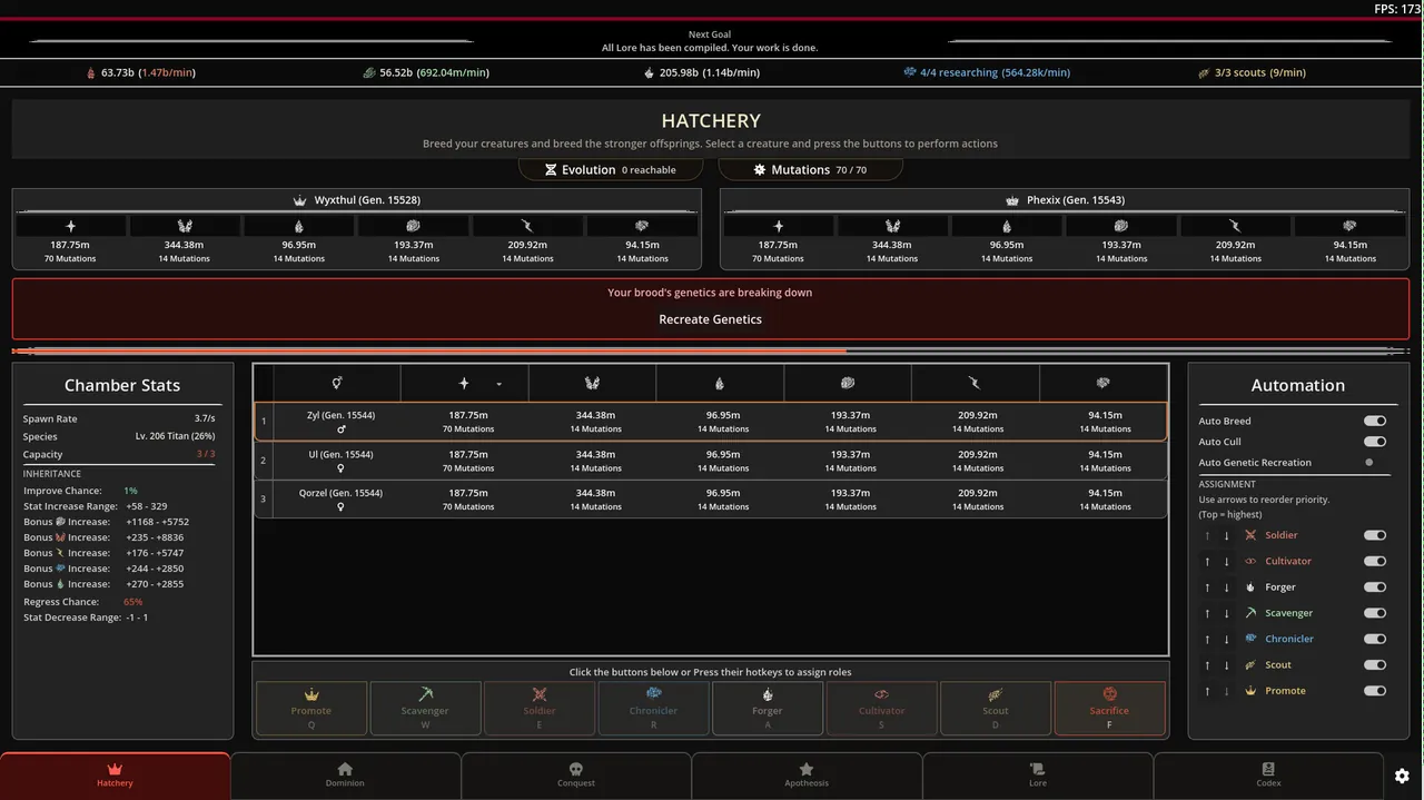 Cradle of the Dark Brood — in-game combat