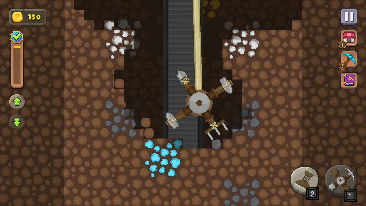Craft Drill — in-game combat