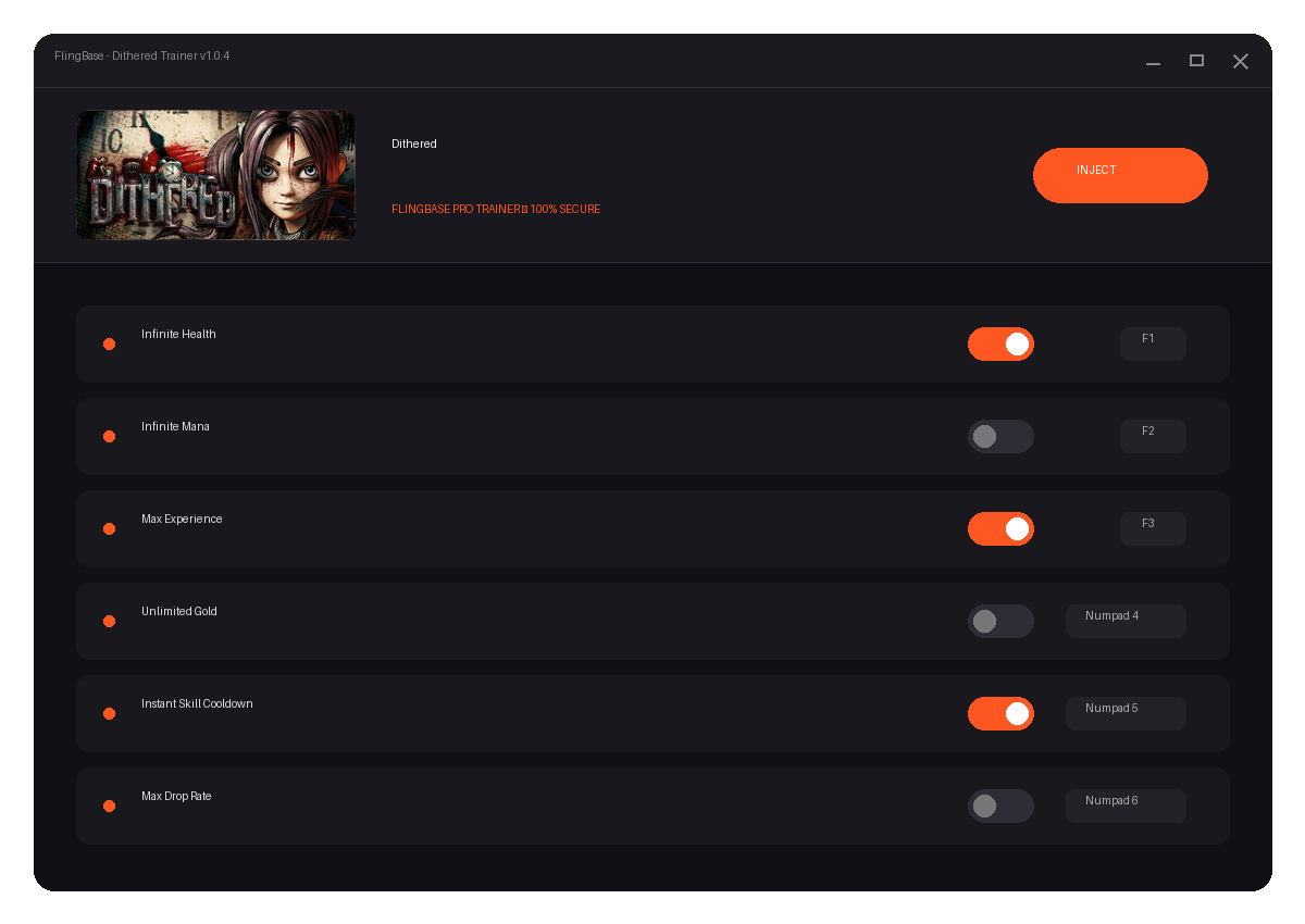 Dithered — environment preview