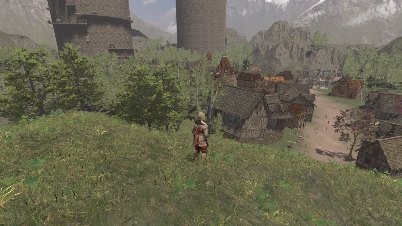 Don't Fall — environment preview