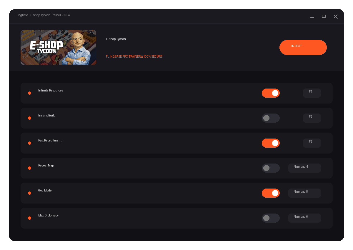 E-Shop Tycoon — exploration snapshot
