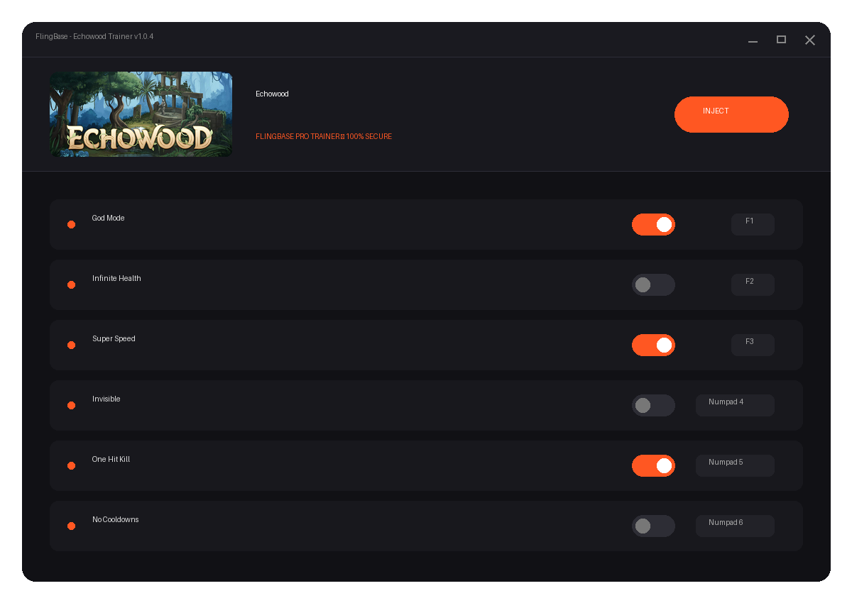 Echowood — environment preview