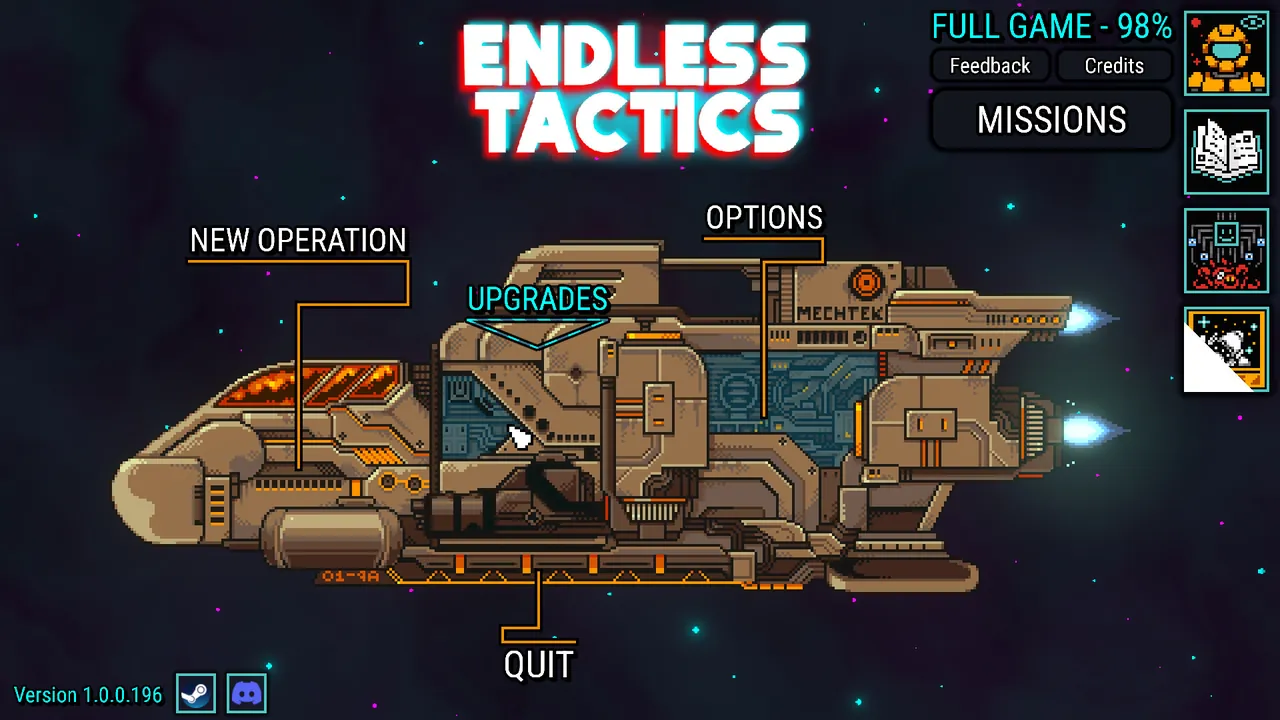 Endless Tactics — environment preview