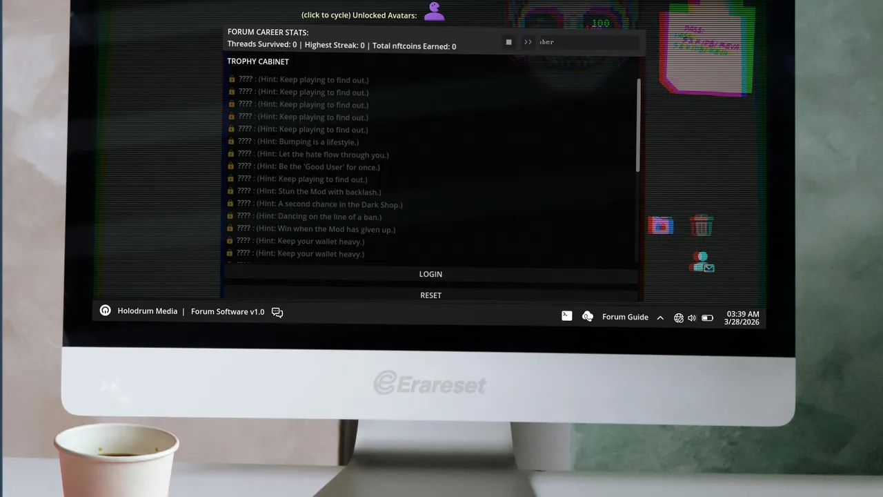 Erareset: Rogue Forum — environment preview
