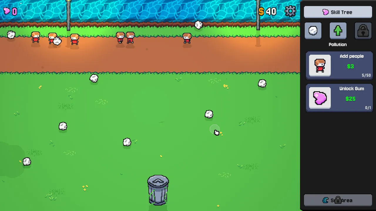 Garbage Growth — gameplay showcase