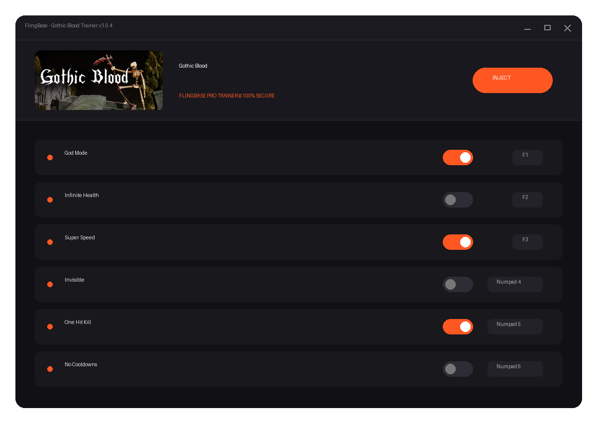 Gothic Blood — exploration snapshot