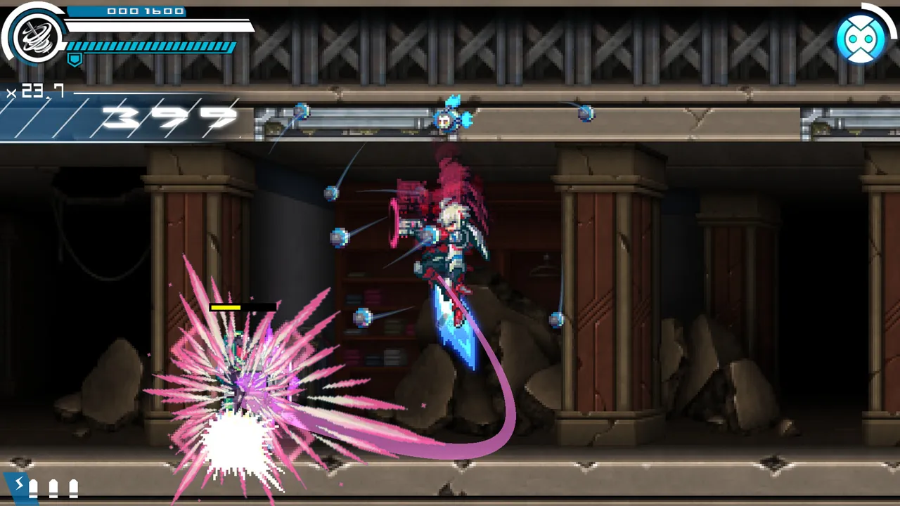 Gunvolt Chronicles: Luminous Avenger iX 1+2 Dual Collection — story scene
