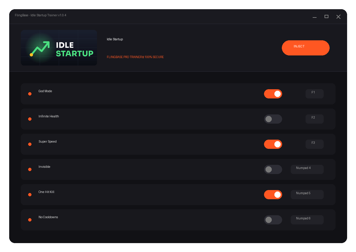 Idle Startup — environment preview