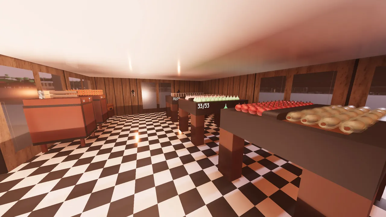 Item Shop Simulator — in-game combat