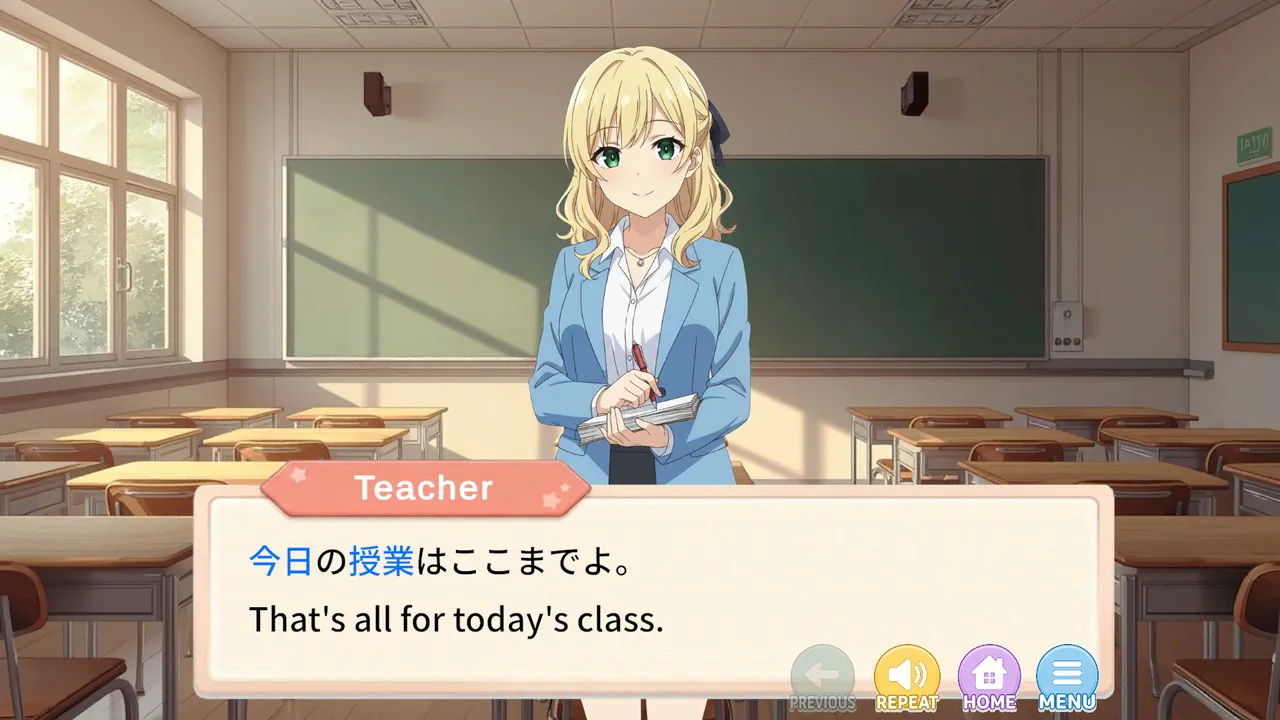 Japanese with Mayu — in-game combat